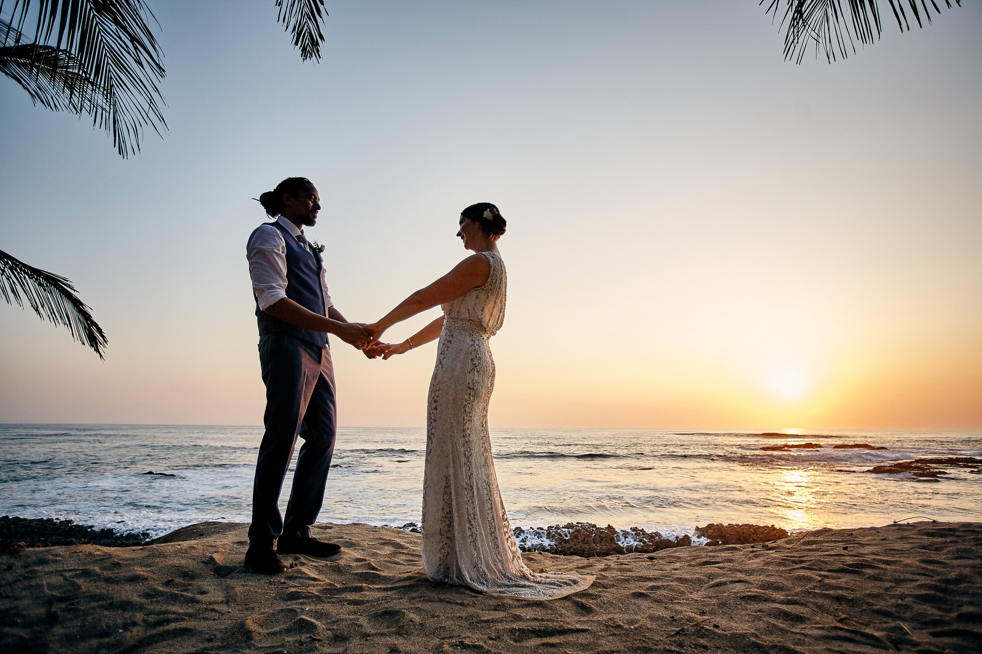 simple beach elopement ceremony costa rica how to elope in costa rica